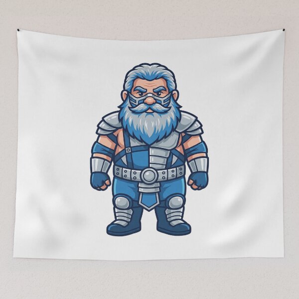 Item preview, Glacier Martial Arts Armor Garden Gnome designed and sold by Bad-Decisions-Designs.