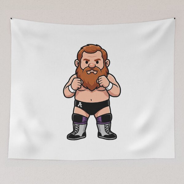 Item preview, Arn Anderson The Enforcer Garden Gnome designed and sold by Bad-Decisions-Designs.