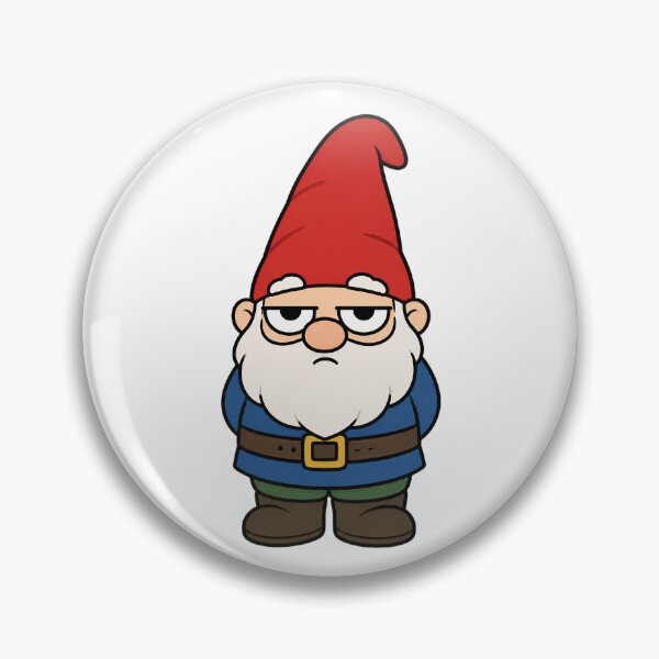 Item preview, Funny RBF Garden Gnome, Unimpressed Gnome, Grumpy Garden Gnome designed and sold by Bitchy Little Things.