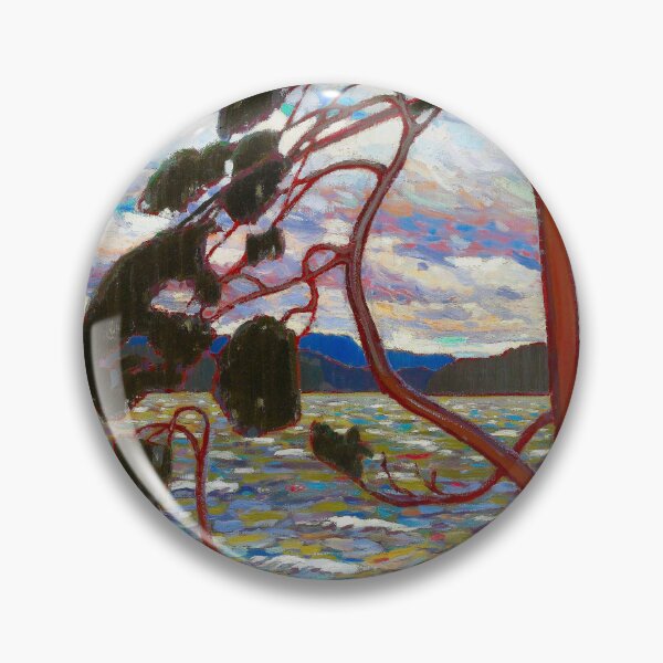 Item preview, Tom Thomson - The West Wind windswept northern lake landscape painting print designed and sold by Jéanpaul  Ferro.