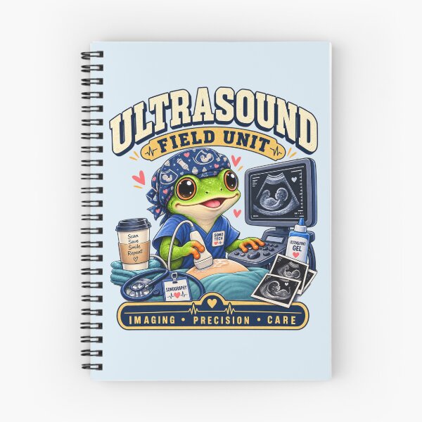 Item preview, Ultrasound Field Unit Sonography Medical Imaging Humor designed and sold by PunchDrop.