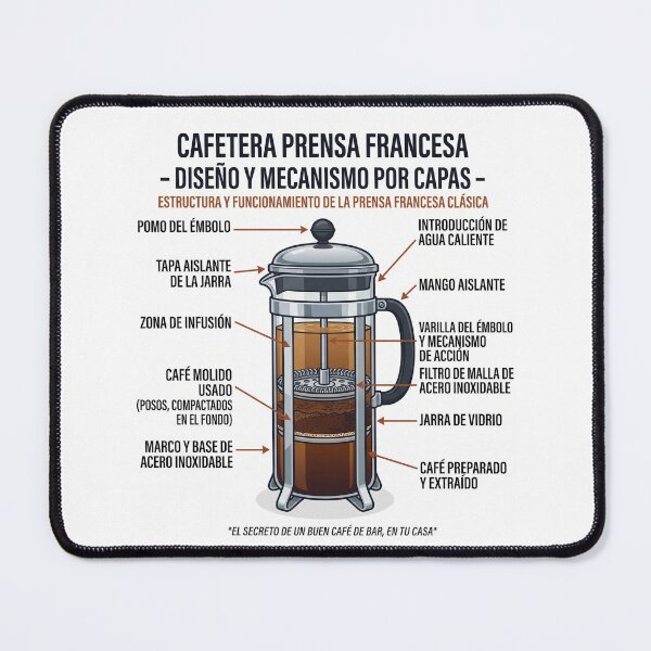 Item preview, French Press Coffee Maker Design designed and sold by Cafetera Moka Italiana.