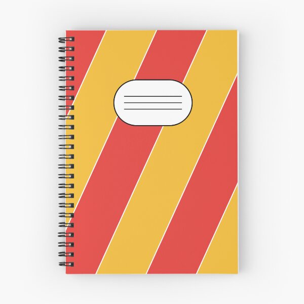 Item preview, Red Yellow Diagonal Stripes with Blank Oval Label designed and sold by AhmedZouita.