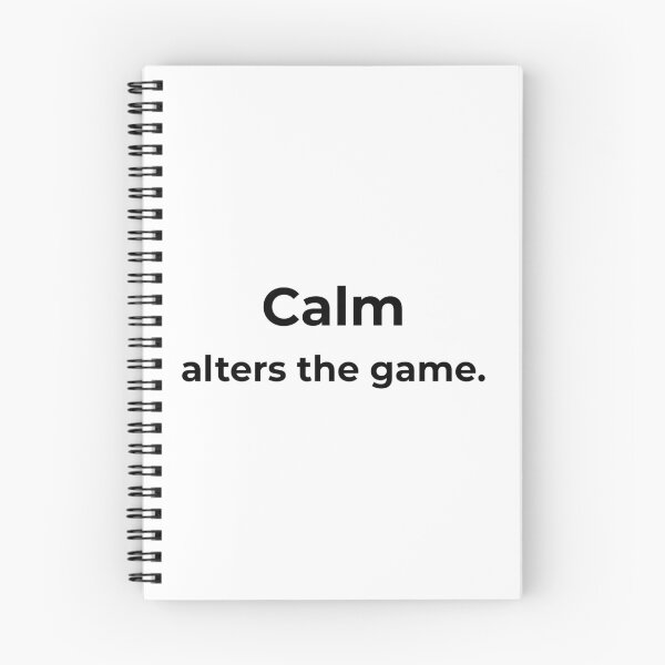 Item preview, Calm alters the game. designed and sold by MPSTUDIOPL.