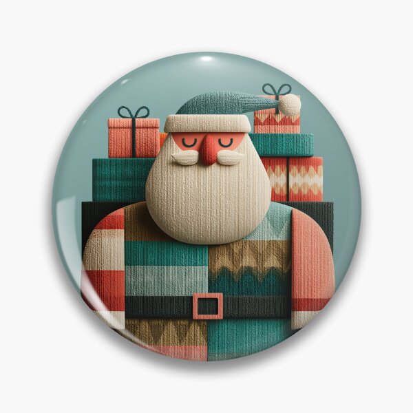 Item preview, Cozy Knitted Santa Claus Holiday Illustration designed and sold by colorful-white.