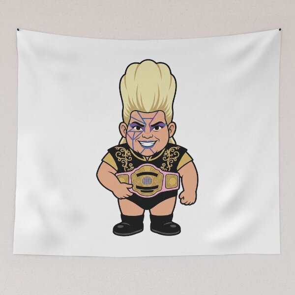 Item preview, Bull Nakano Championship Belt Gnome designed and sold by Bad-Decisions-Designs.
