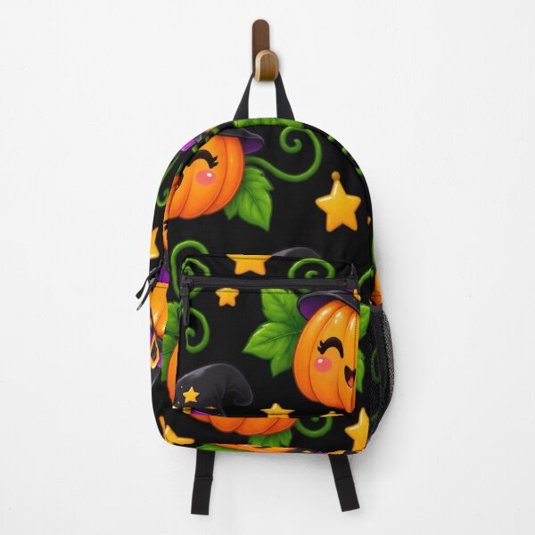 Item preview, Halloween pumpkin pattern designed and sold by AvalonTshirts.