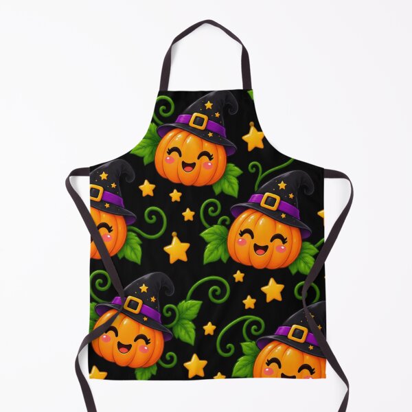 Item preview, halloween pumpkin pattern designed and sold by AvalonTshirts.