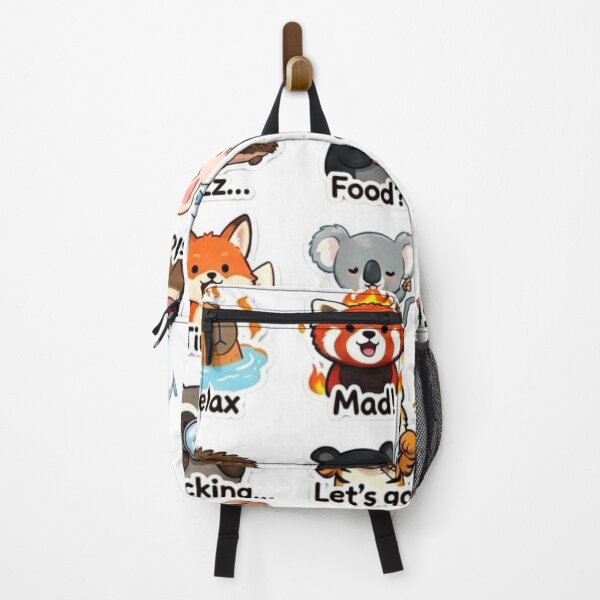 Item preview, Cute Kawaii Animals – Funny Mood & Reaction designed and sold by EleganceStudio.