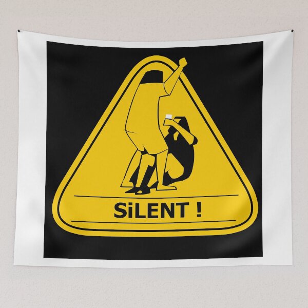 Item preview, keep silent  designed and sold by joearc.