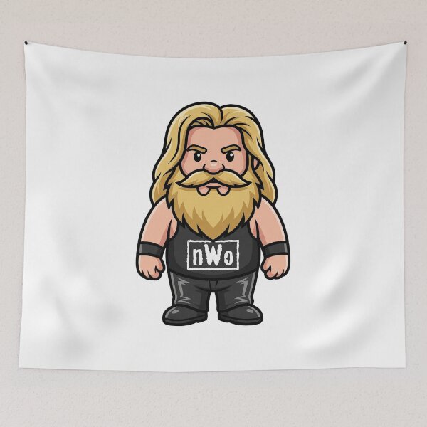 Item preview, Kevin Nash nWo Wrestling Gnome designed and sold by Bad-Decisions-Designs.
