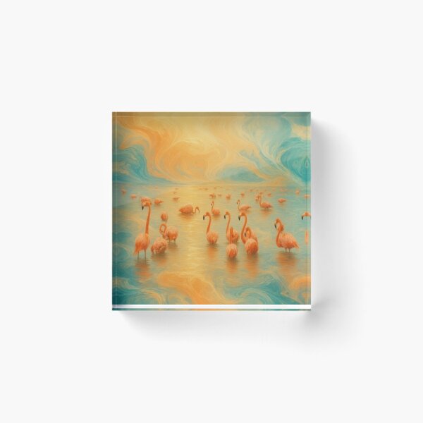 Item preview, Dreamy Pink Flamingos designed and sold by zupedesign.
