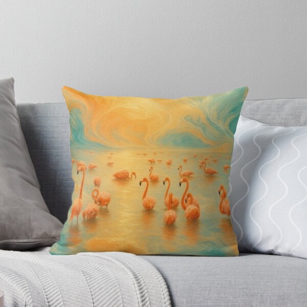 Item preview, DREAMY PINK FLAMINGOS designed and sold by zupedesign.