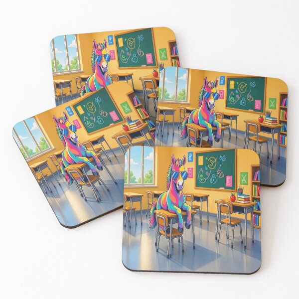 Item preview, The Cute World of Tugy: Rainbow Cool School Horse designed and sold by Breezes-of-Ida.
