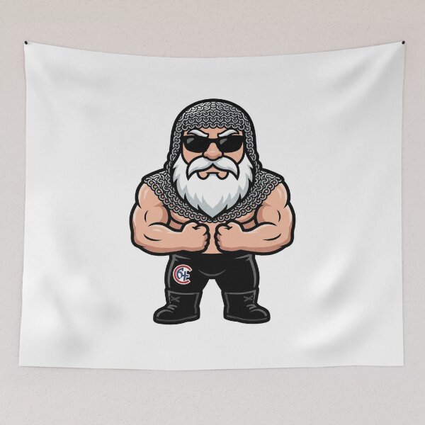 Item preview, Scott Steiner Big Poppa Pump Gnome designed and sold by Bad-Decisions-Designs.
