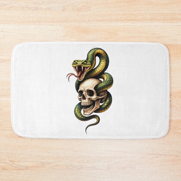 Item preview, Snake, human skull. designed and sold by CHRIST5000.