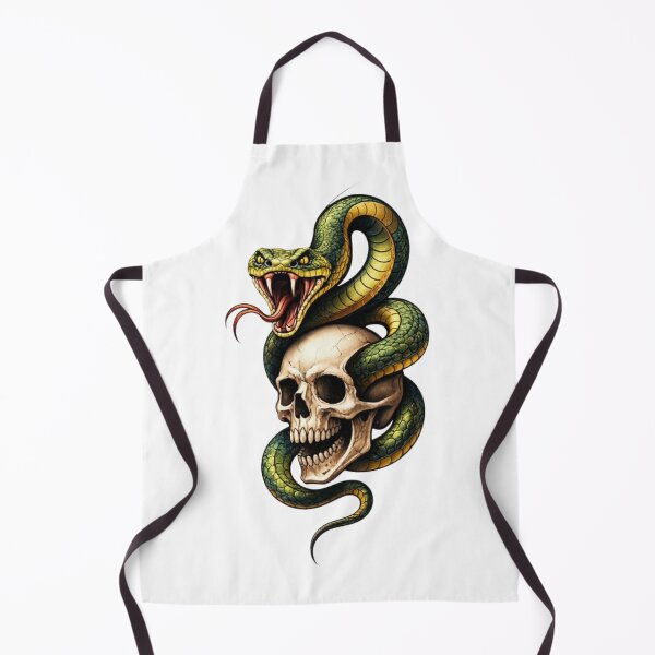 Item preview, Snake, human skull. designed and sold by CHRIST5000.
