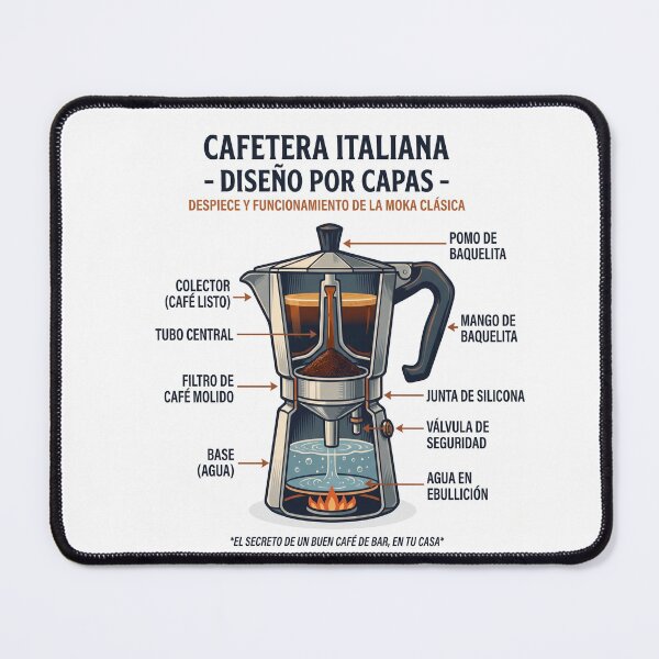 Item preview, Italian Moka pot design designed and sold by Cafetera Moka Italiana.