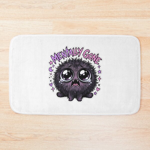 Artikelvorschau, Mental weg – Niedliches Kawaii-Monster entworfen und verkauft von Nunaprettyshop.