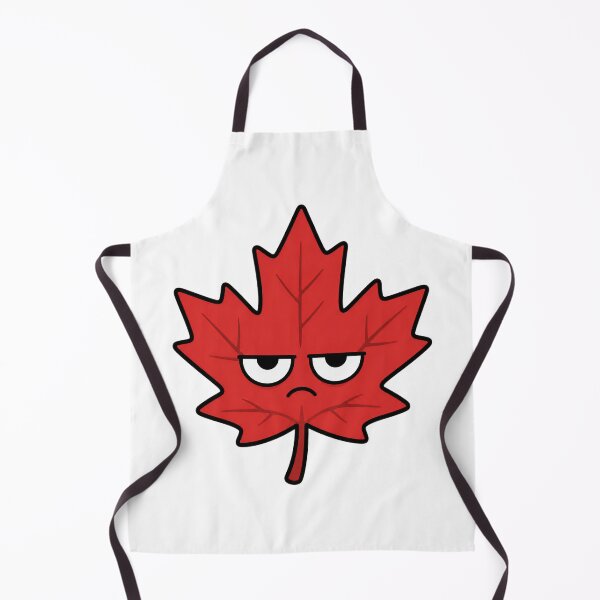 Item preview, Funny RBF Maple Leaf, Grumpy Canadian Leaf, Unimpressed Canada Humor designed and sold by Bitchy Little Things.