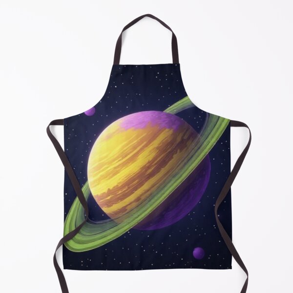 Item preview, Yellow Purple Ringed Planet #1 designed and sold by Jadelight's AI Slop.