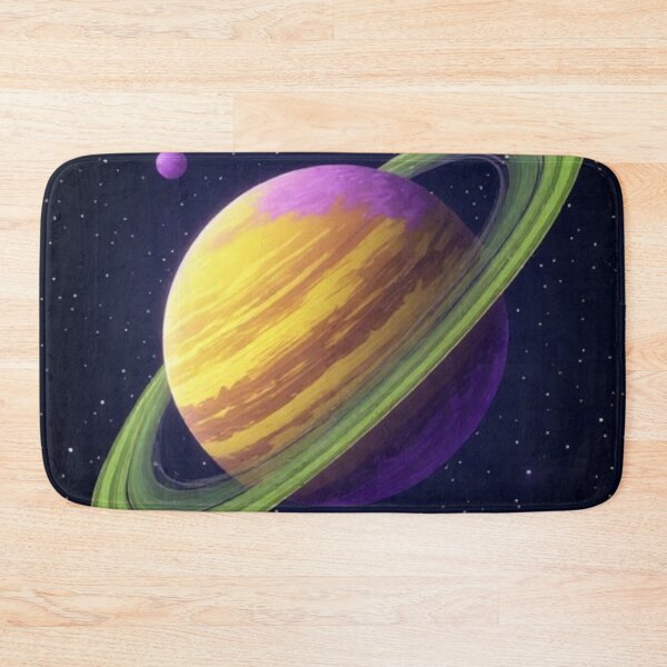 Item preview, Yellow Purple Ringed Planet #1 designed and sold by Jadelight's AI Slop.