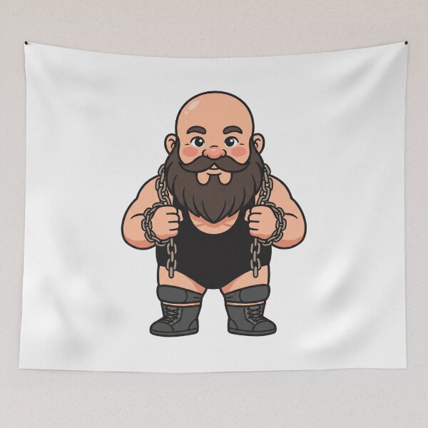 Item preview, Ivan Koloff Russian Bear Gnome designed and sold by Bad-Decisions-Designs.
