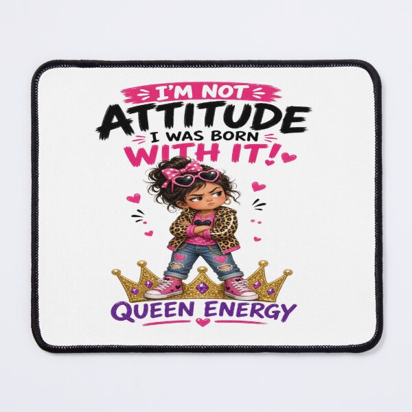 Item preview, Born With It Queen Energy - Sassy Leopard Girl Graphic designed and sold by Sushikidsntoddlers.