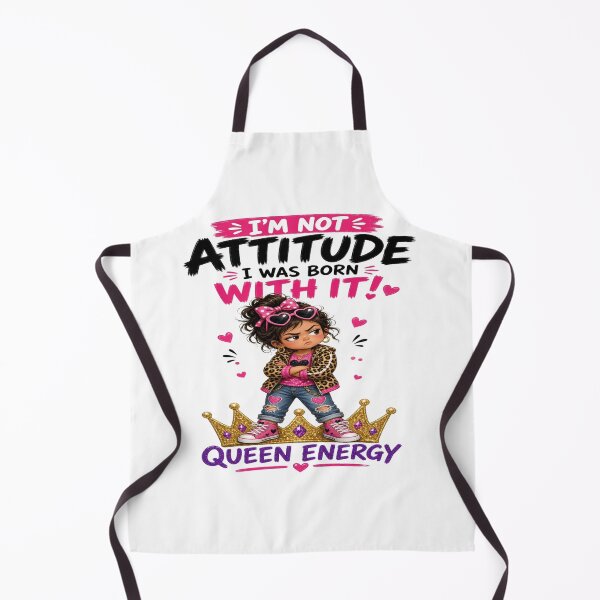 Item preview, Born With It Queen Energy - Sassy Leopard Girl Graphic designed and sold by Sushikidsntoddlers.