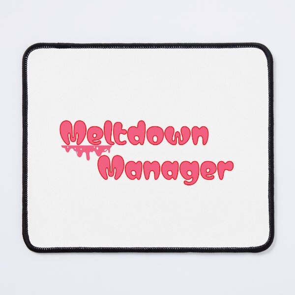 Item preview, Funny Meltdown Manager Nanny, Childcare Melting Text Design designed and sold by By The Moon.