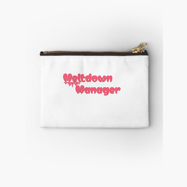 Item preview, Funny Meltdown Manager Nanny, Childcare Melting Text Design designed and sold by By The Moon.