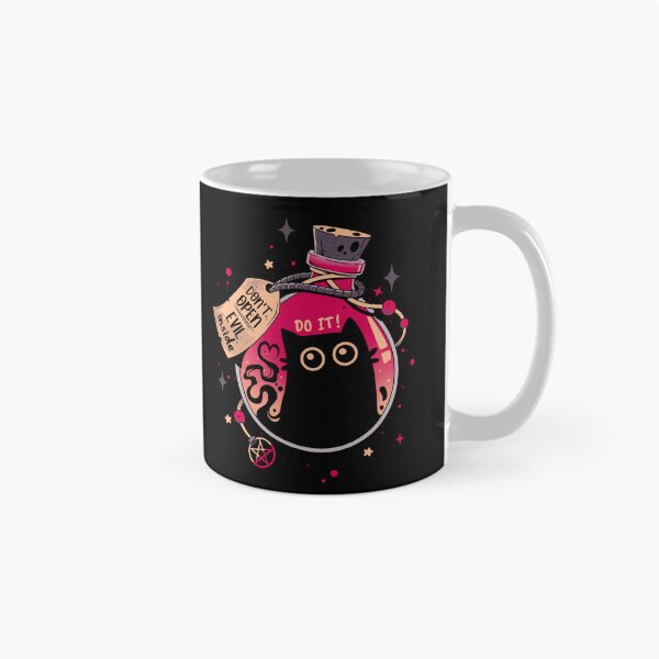 Item preview, Bottled Menace - Evil Black Cat designed and sold by Snouleaf.