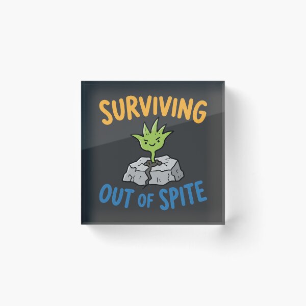 Item preview, Surviving Out Of Spite Funny Plant designed and sold by Mr Lee.