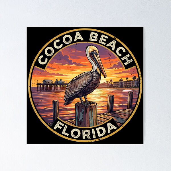 Item preview, Cocoa Beach – Florida designed and sold by VelvetRoom.