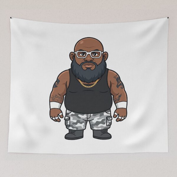 Item preview, D-Von Dudley Tag Team Gnome designed and sold by Bad-Decisions-Designs.