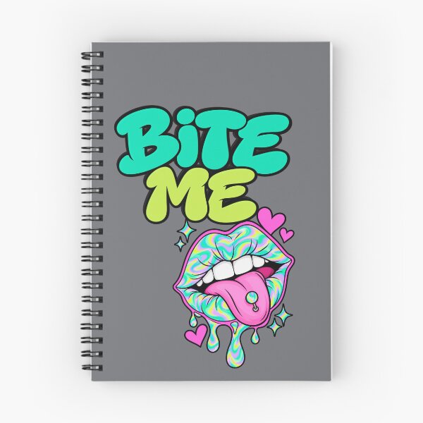 Item preview, Bite Me – Holographic Lips & Tongue T-Shirt designed and sold by Aimetoi.