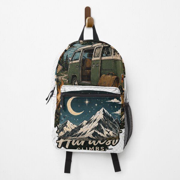 Item preview, The Best Views Come After the Hardest Climbs – Vintage Camper Adventure designed and sold by KenjiSano.