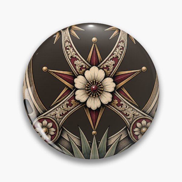 Item preview, Vintage Western Horseshoe & Spurs Emblem designed and sold by JonelCrafts.