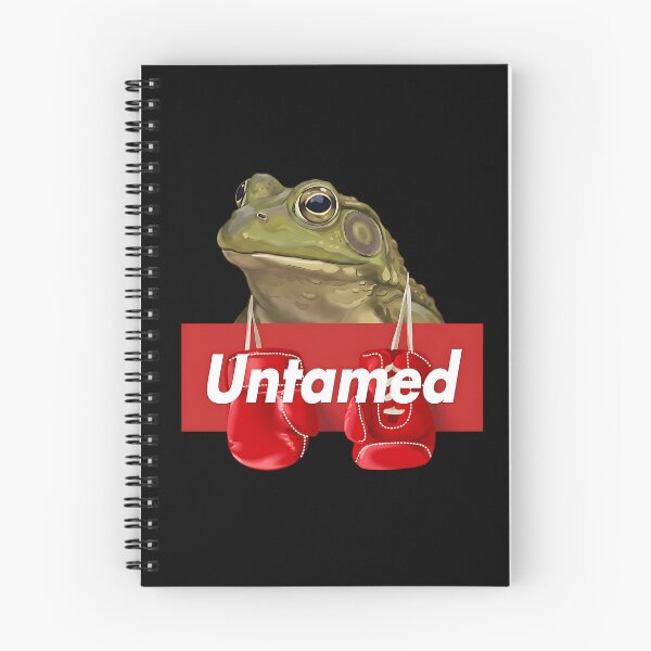 Item preview, Untamed Boxing Frog - Funny Toad Boxer Graphic designed and sold by artworkathome.