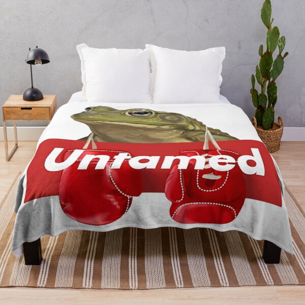 Item preview, Untamed Boxing Frog - Funny Toad Boxer Graphic designed and sold by artworkathome.
