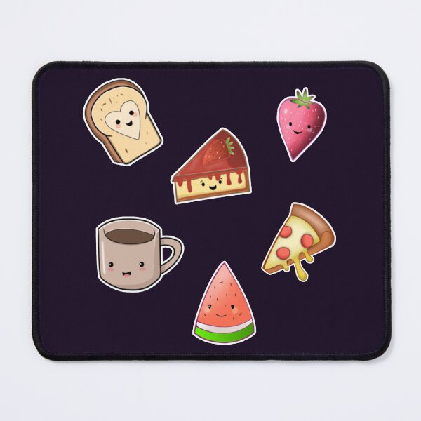 Item preview, Kawaii Cute Food Sticker Pack designed and sold by CanvasCharms.