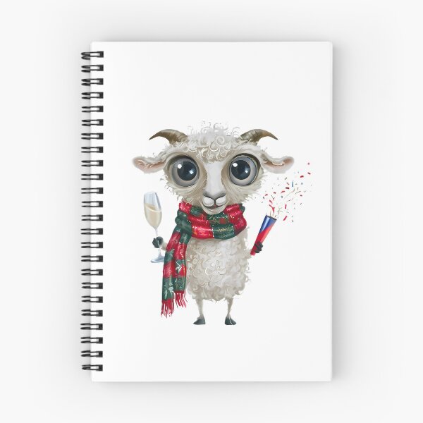 Item preview, Hello 2027 Goat designed and sold by Retro Whimsy.