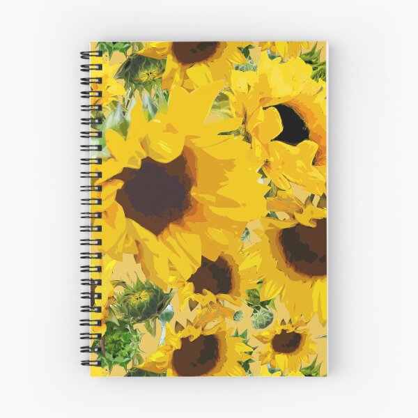 Item preview, Golden Sunflowers Halfdrop on Beige ebc44f designed and sold by Art in My Loft.