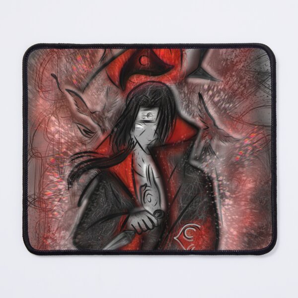 Item preview, dark anime rogue ninja with sharingan artwork designed and sold by Jay21743ori.