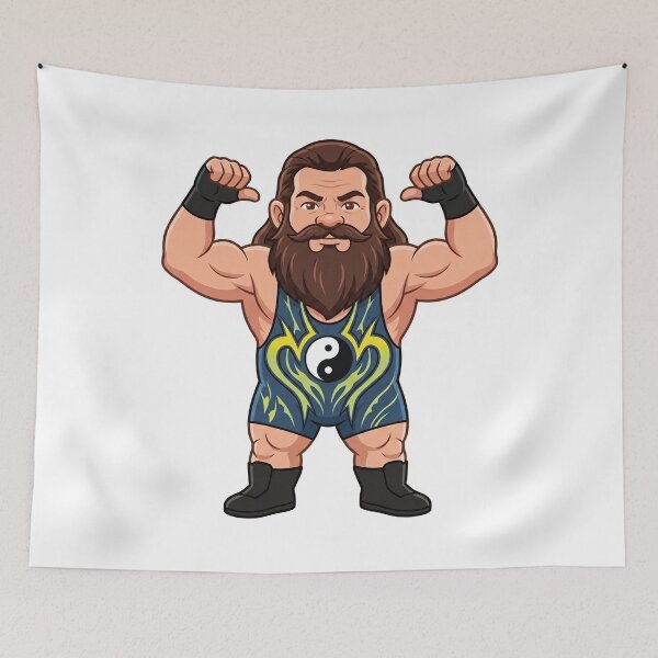 Item preview, Rob Van Dam Yin Yang Gnome designed and sold by Bad-Decisions-Designs.
