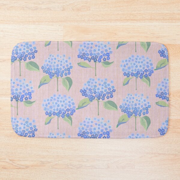 Item preview, Vintage Hydrangeas on Pink designed and sold by Indra's Net.
