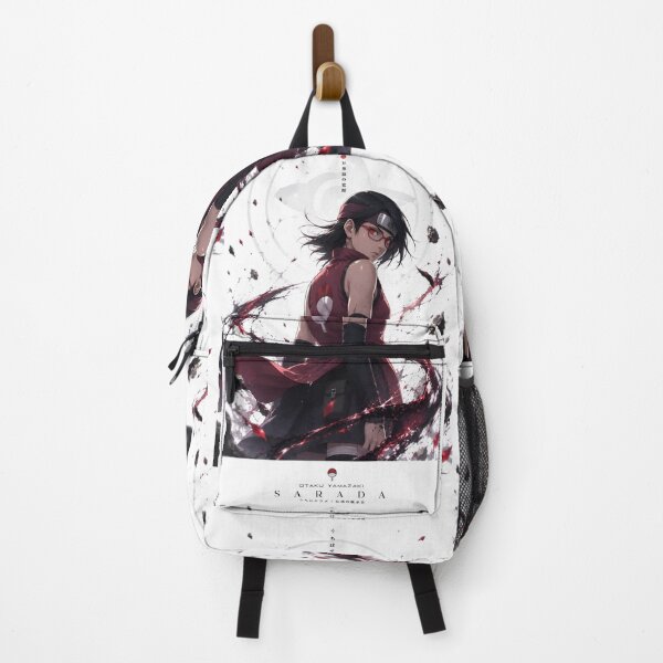 Item preview, Crimson Eyed Anime Shinobi Warrior – Red Ninja Girl Warrior Artwork designed and sold by Dyan4.