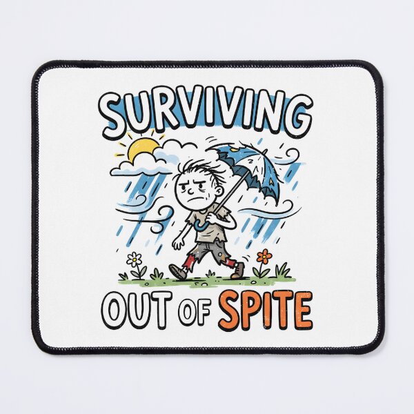Item preview, Surviving Out Of Spite Rainstorm Comic designed and sold by Mr Lee.