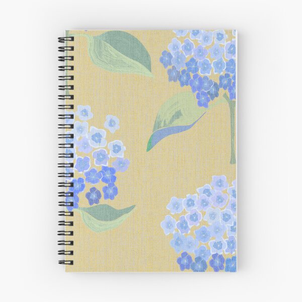 Item preview, Vintage Hydrangeas on Yellow  designed and sold by Indra's Net.