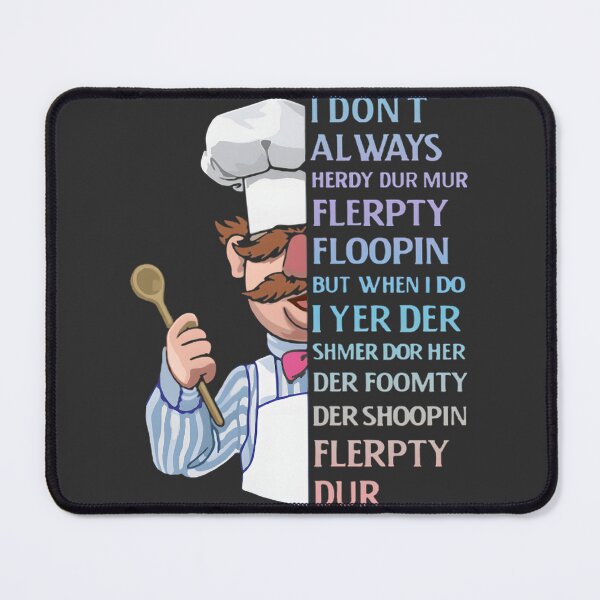 Item preview, Swedish Chef Herdy Dur Mur Comedy Design | Perfect Gift For You And Friends designed and sold by FlixDesigns.